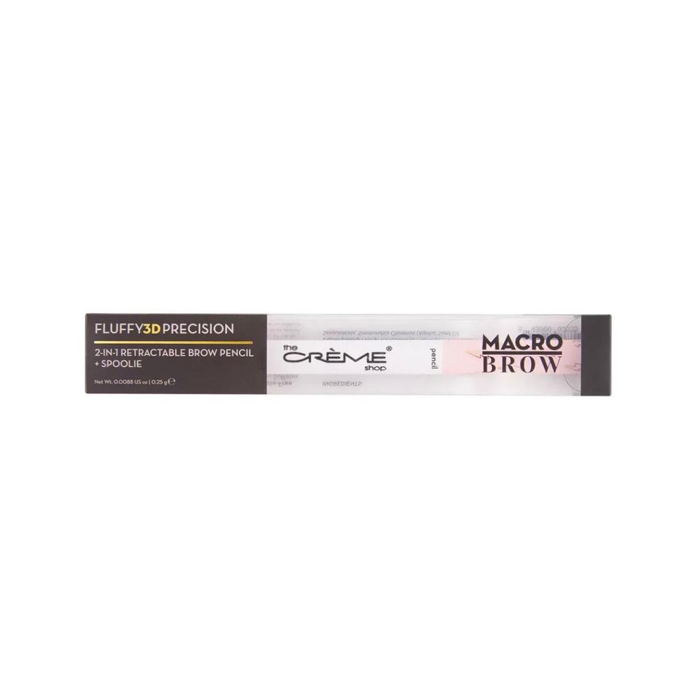 The Creme Shop Fluffy 3D Precision Macro Brow 2-in-1 Retractable Taupe
